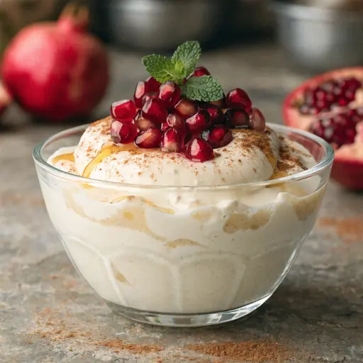 Winterlicher Apfel-Bananen-Joghurttraum